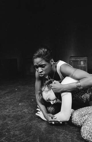 Yard Gal, Royal Court, 1998. Photograph by Sarah Ainslie