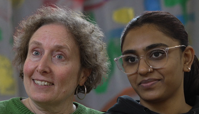 Anna Herrmann and Neetu Singh