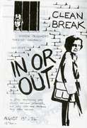 Clean Break In Or Out Pleasance Theatre Programme 1980