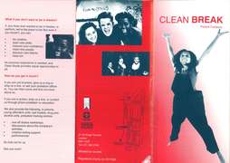Clean Break pamphlet, 1990s