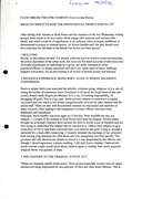 Script development ideas that led to Goldmines, 1996