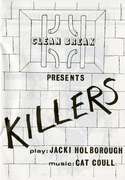 Killers, Pleasance Theatre Programme, Edinburgh Fringe, 1980