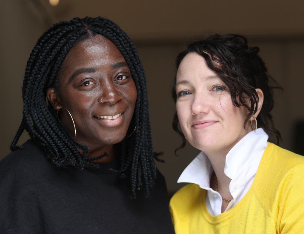 a photo of Rachel Valentine Smith and Titilola Dawudu