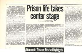 Review of The Sin Eaters, Boston Globe, 27 March 1986