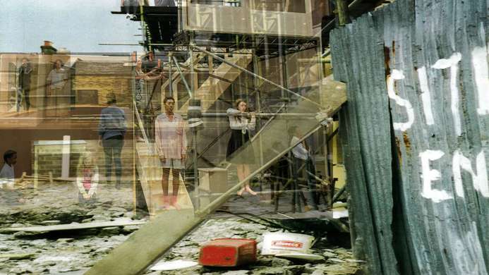 'what's she building in there' by Laura Dean