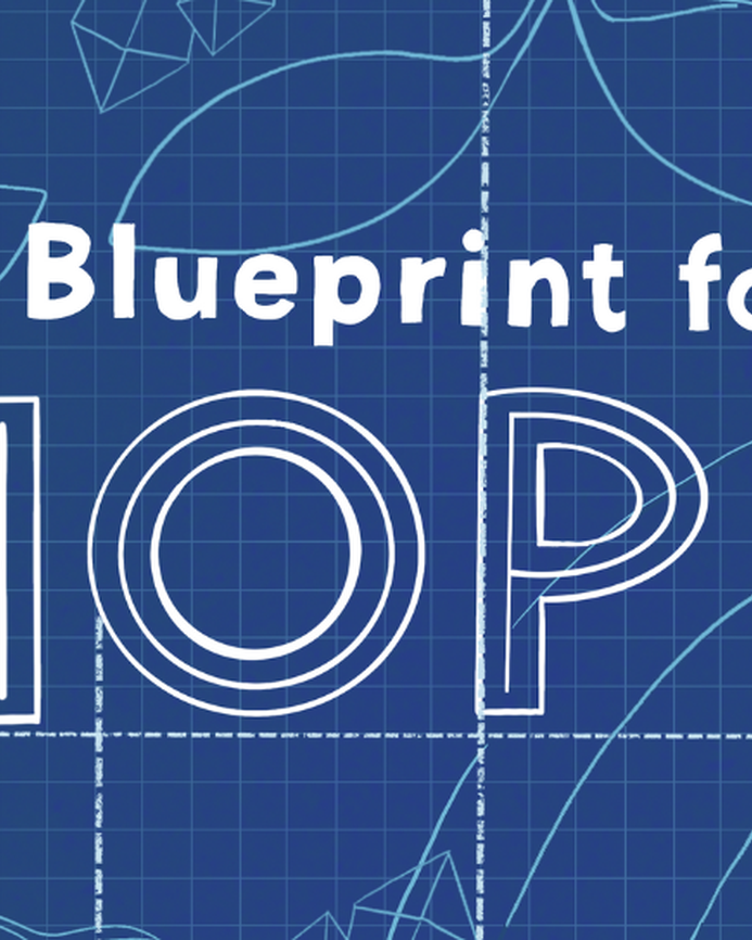 A blueprint for Hope front cover