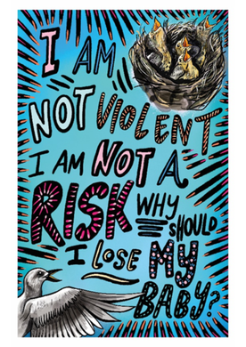 an illustration inspired by the lost mothers project featuring quotes from women who inspired the research