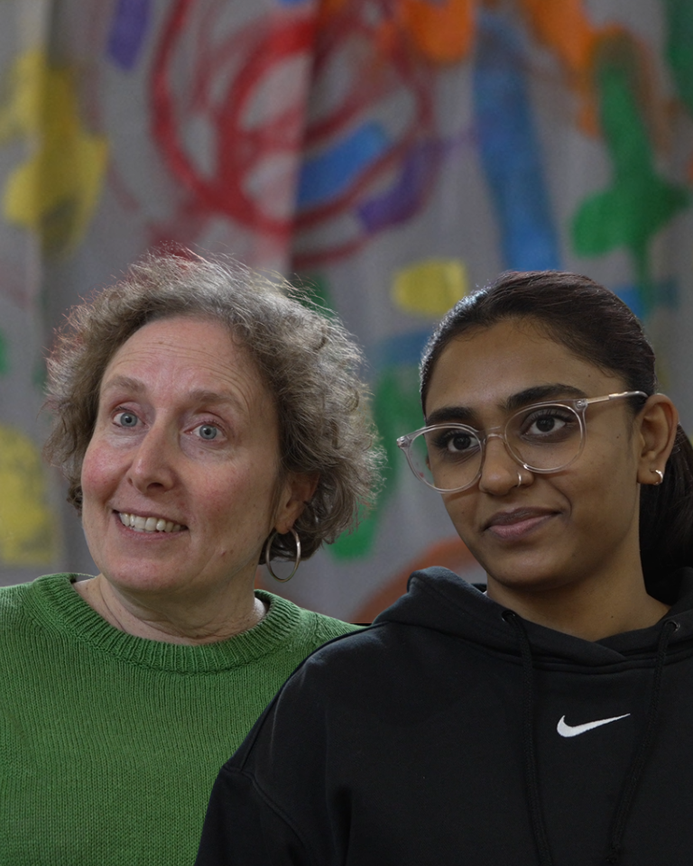 Anna Herrmann and Neetu Singh