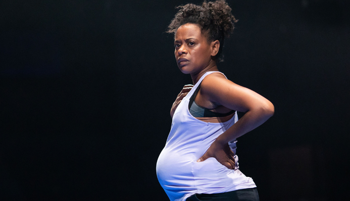 a photo of a pregnant woman