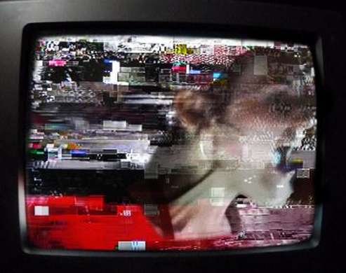 '5 channels and nothing to see here #2' by Laura Dean