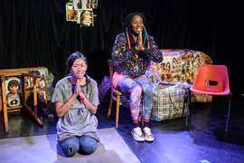 Amongst The Reeds at The Assembly, Edinburgh Fringe, 2016. Photo by Jane Hobson