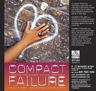 Compact Failure flyer, Arcola Theatre, 2004