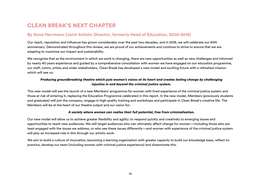 Conclusion of the Education Programme Evaluation Report, by Anna Herrmann