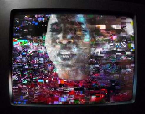 '5 channels and nothing to see here #4' by Laura Dean