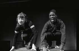 Yard Gal, Royal Court, 1998. Photograph by Sarah Ainslie