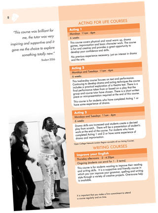 clean break access to higher education