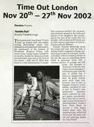 Review of Inside Out, Time Out, 2002