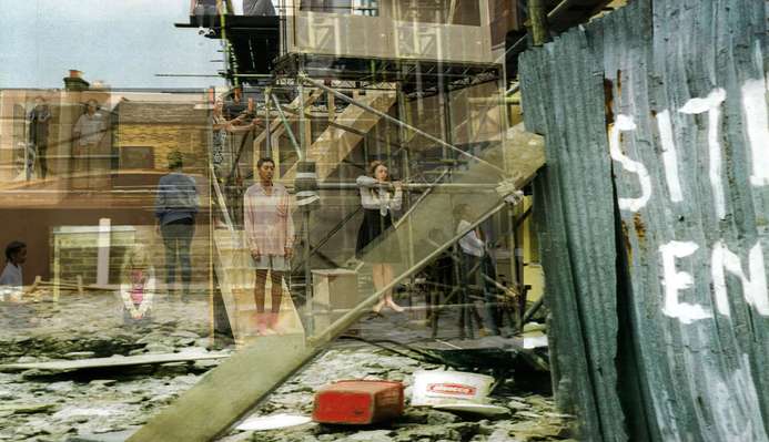 'what's she building in there' by Laura Dean