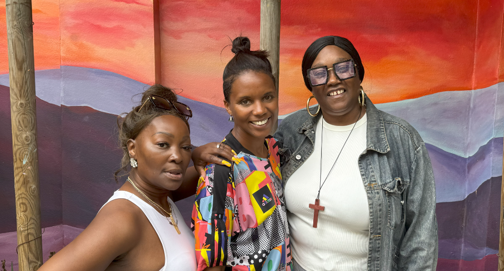 a photo of Eddy Queens, Nicole Hall and Jennifer Joseph