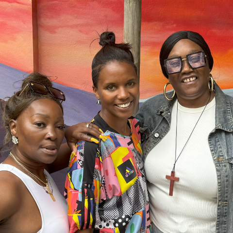 a photo of Eddy Queens, Nicole Hall and Jennifer Joseph