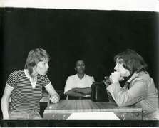 Avenues, MidKent College, 1982 Clean Break Members Caroline Needs, Racine Watson, Jacki Holborough