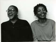 24 Percent director Bonnie Greer, 1991. Photograph by Sarah Ainslie