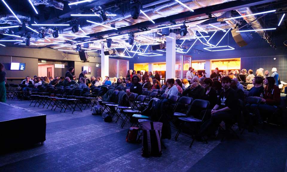 scenes from lost mothers event audience