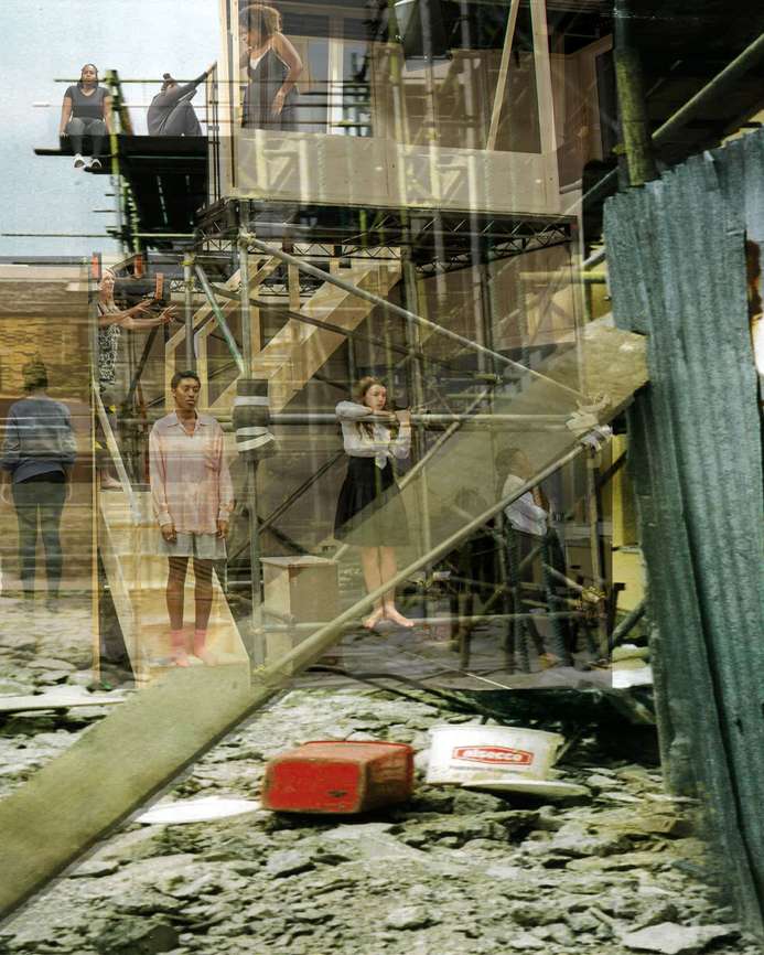 'what's she building in there' by Laura Dean