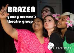 Flyer for Brazen, Young Women's Company, 2012