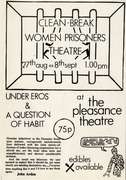 Clean Break Under Eros and A Question of Habit flyer 1979