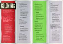 Goldmines Programme, 1997