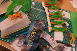 Clean Break Set Design workshop, 2013