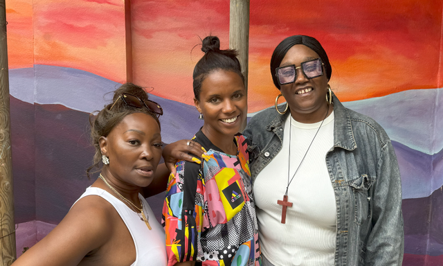 a photo of Eddy Queens, Nicole Hall and Jennifer Joseph