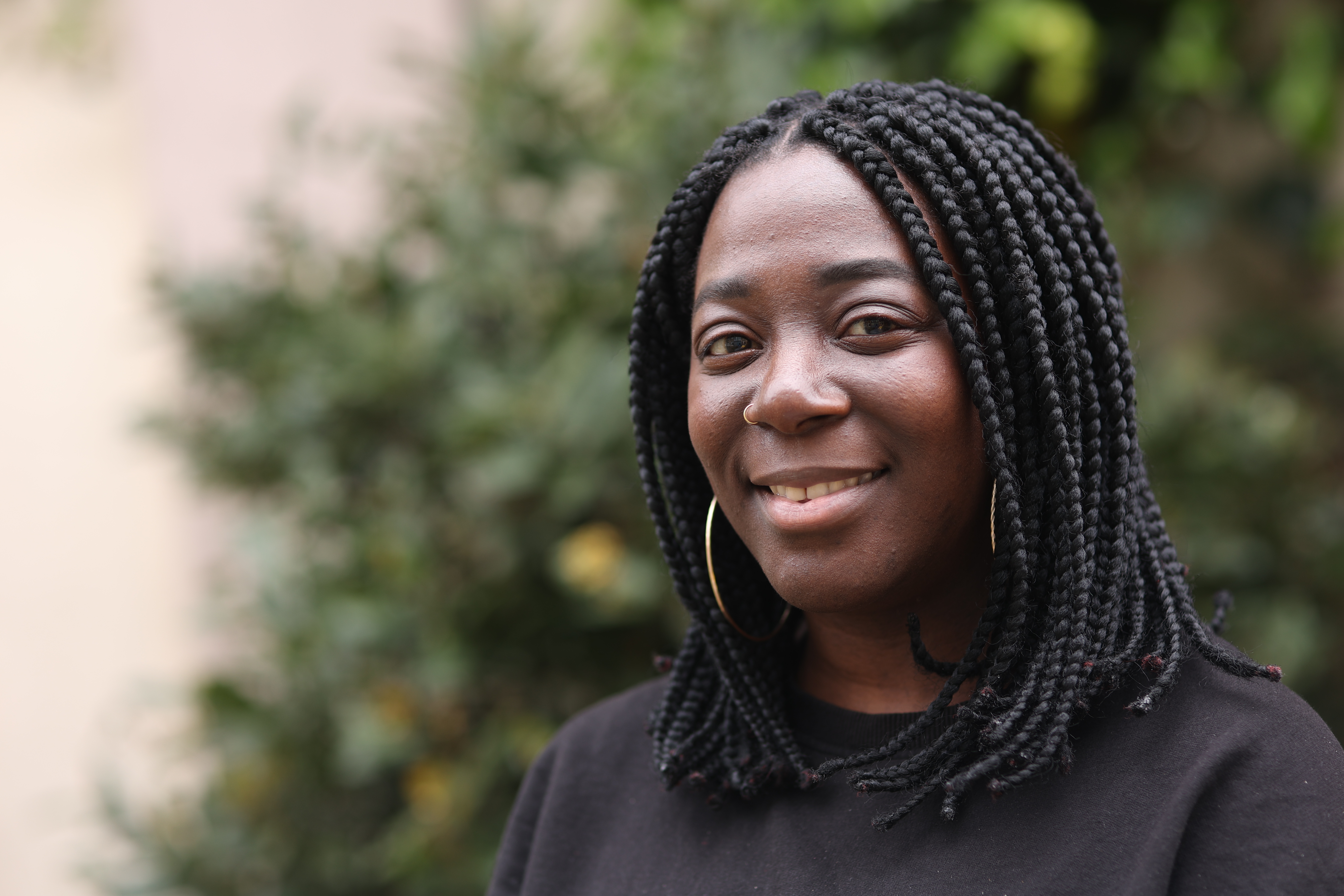 a headshot of Titilola Dawudu